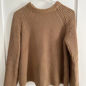 Quince Cotton Fisherman Crew Sweater